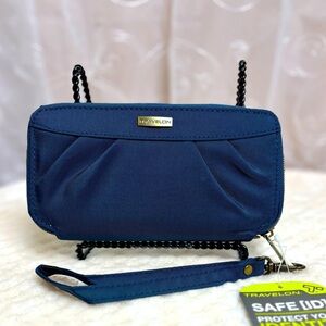 Travelon RFID Blocking Travel Wristlet Wallet